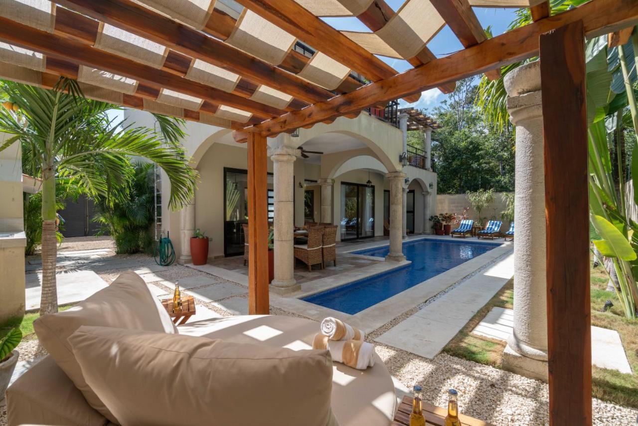 Tulum Stunning Villa For 10-Cabana-Private Pool-Parking Bagian luar foto