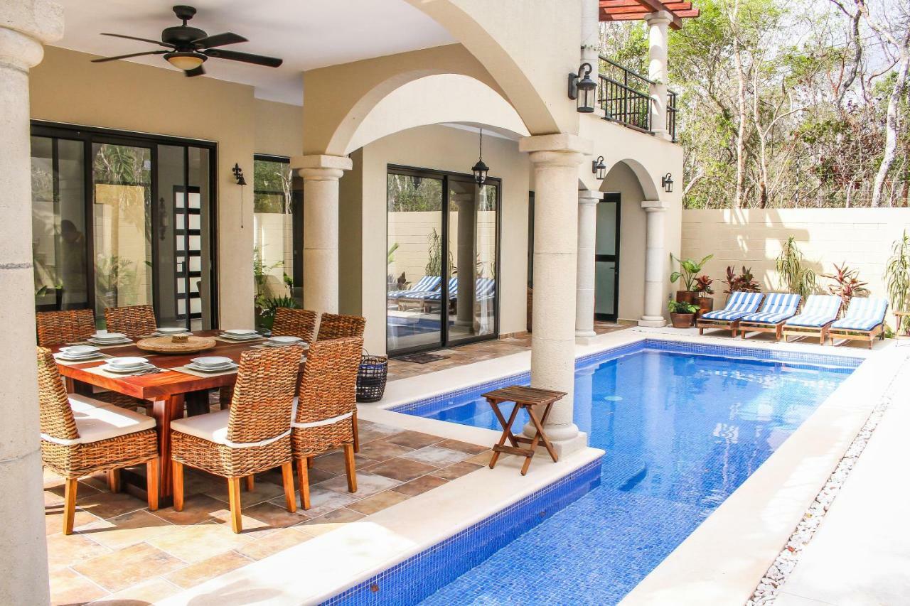 Tulum Stunning Villa For 10-Cabana-Private Pool-Parking Bagian luar foto